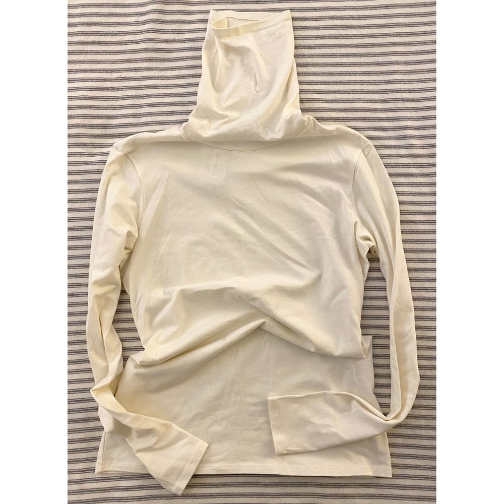 Peruvian Connection Extreme Turtleneck, Size MEDIUM, Ivory White